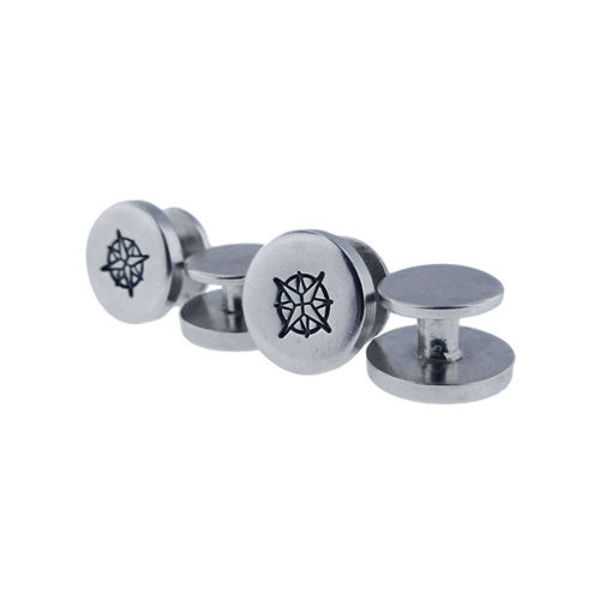 Picture of Sterling Silver Shirt Studs - Set of 4