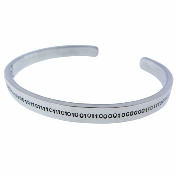 Picture of Sterling Silver Engraved Cuff Bracelet