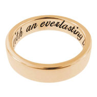 Picture of Thick 14K Gold Wedding Band