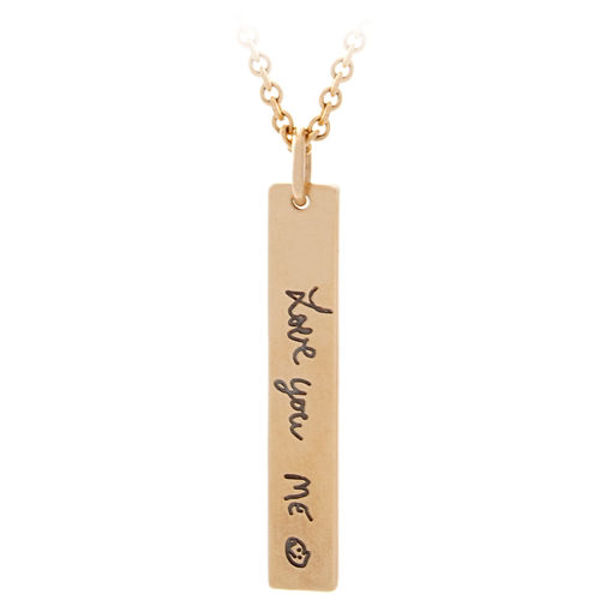 Picture of Handwritten Note Necklace