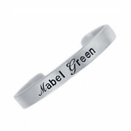 Picture of Sterling Silver Engraved Baby Cuff Bracelet