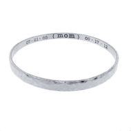 Picture of Sterling Silver Thick Bangle Bracelet