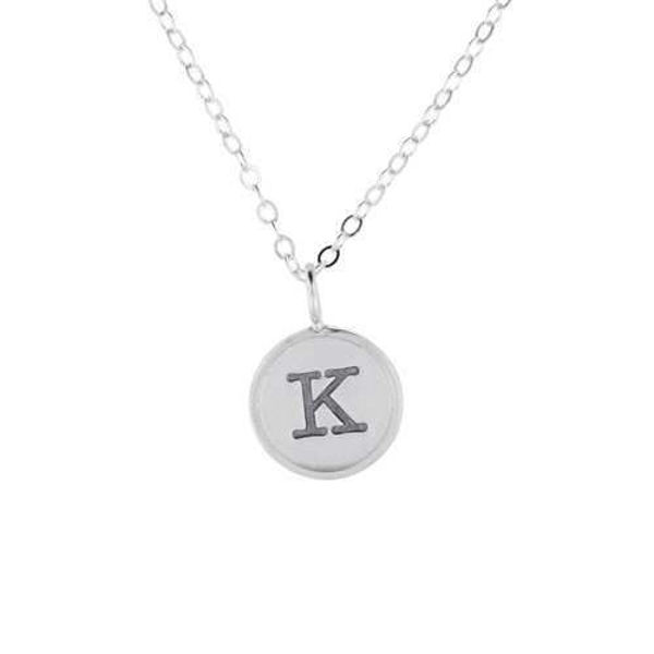 Picture of Sterling Silver 5/8" Round Charm with Silver Rim