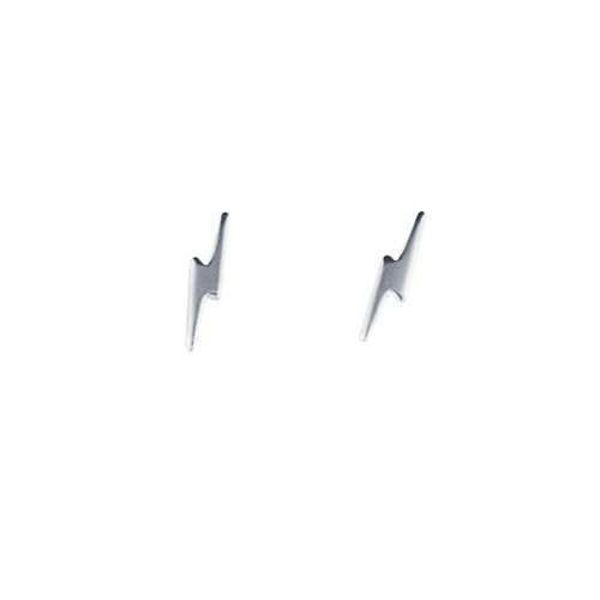 Picture of Sterling Silver Lightning Stud Earrings