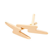 Picture of Gold Lightning Bolt Stud Earring Set