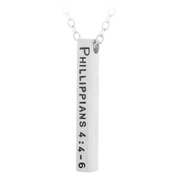 Picture of Silver Bible Verse Bar